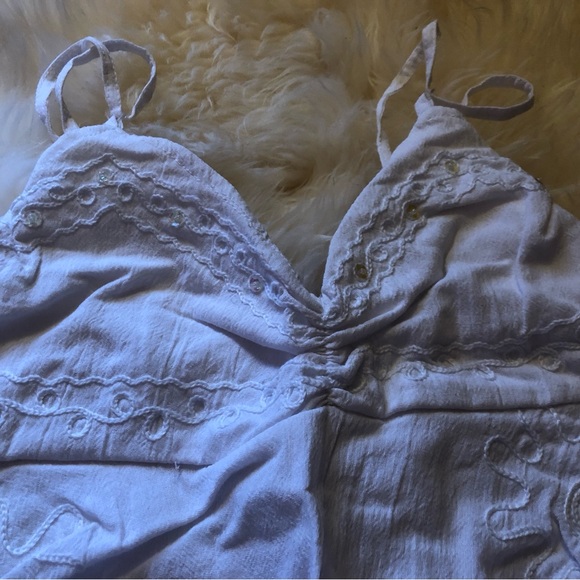 Women’s size small tank top with sequins - Picture 3 of 4